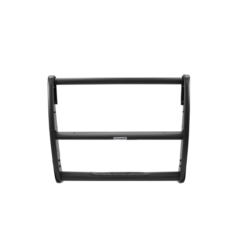 Chevrolet Silverado 1500 Grille Guard - Front - Go Rhino - 3000 Extreme Series StepGuard - Textured Black - `19-`20